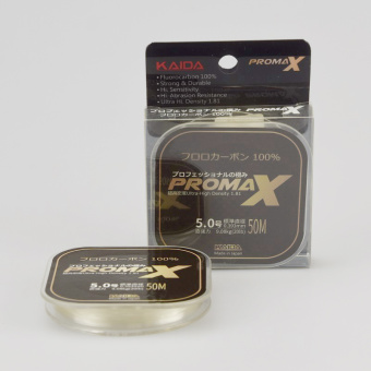 Флюорокарбон KAIDA Promax, 50м, 5.0PE, 20LB ⏩ Профессиональные консультации. ✈️ Оперативная доставка в любой регион. ✔️ Низкие цены. ➡️ Вы останетесь довольны! ✌️ Заказать:☎️ +375 29 662 27 73