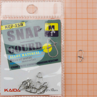 Карабин KAIDA Gourd Snap, кг, K07-1SR, уп 10шт. ⏩ Профессиональные консультации. ✈️ Оперативная доставка в любой регион. ✔️ Низкие цены. ➡️ Вы останетесь довольны! ✌️ Заказать:☎️ +375 29 662 27 73