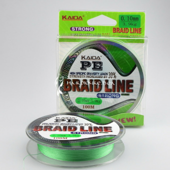 Плетеный шнур Kaida Braid Line PE Strong 0.10мм 100м.⏩ Профессиональные консультации. ✈️ Оперативная доставка в любой регион. ☎️ +375 29 662 27 73
