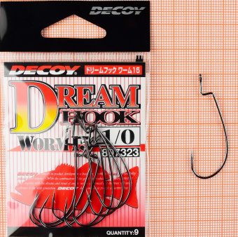Крючки Decoy Worm 15 Dream Hook 1/0. ⏩ Профессиональные консультации. ✈️ Оперативная доставка в любой регион. ☎️ +375 29 662 27 73