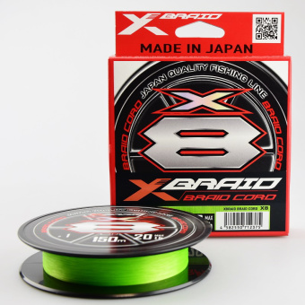 Шнур 8-и жильный X-BRAID X-Braid Braid Cord X8, Charteuse, GSXBC8150-10 ⏩ Профессиональные консультации. ✈️ Оперативная доставка в любой регион. ✔️ Низкие цены. ➡️ Вы останетесь довольны! ✌️ Заказать:☎️ +375 29 662 27 73