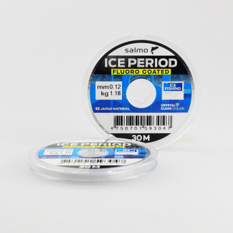Леска SALMO Ice Period Fluoro Coated 0.12 мм, 30 м. ⏩ Профессиональные консультации. ✈️ Оперативная доставка в любой регион. ☎️ +375 29 662 27 73