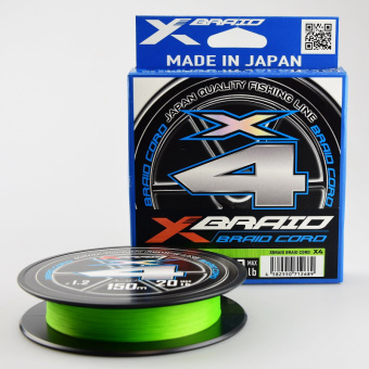 Шнур 4-х жильный X-BRAID X-Braid Braid Cord X4, Charteuse, GSXBC4150-12 ⏩ Профессиональные консультации. ✈️ Оперативная доставка в любой регион. ✔️ Низкие цены. ➡️ Вы останетесь довольны! ✌️ Заказать:☎️ +375 29 662 27 73