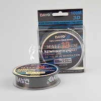 Леска  DAYO Male 3D-Line, Camo, 620310-25 ⏩ Профессиональные консультации. ✈️ Оперативная доставка в любой регион. ✔️ Низкие цены. ➡️ Вы останетесь довольны! ✌️ Заказать:☎️ +375 29 662 27 73