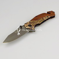 Нож складной полуавтоматический, Boker, 20 см, 20см, B138 (Дерево-Камо) ⏩ Профессиональные консультации. ✈️ Оперативная доставка в любой регион. ✔️ Низкие цены. ➡️ Вы останетесь довольны! ✌️ Заказать:☎️ +375 29 662 27 73