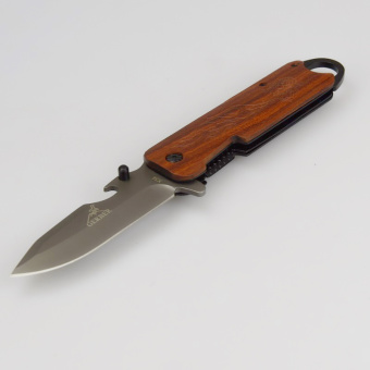 Нож складной полуавтоматический, Gerber, 22 см, 22см, X34 (Дерево-Черный) ⏩ Профессиональные консультации. ✈️ Оперативная доставка в любой регион. ✔️ Низкие цены. ➡️ Вы останетесь довольны! ✌️ Заказать:☎️ +375 29 662 27 73