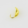 Мормышка Личинка с ухом Д-2.5 Золото ⏩ Профессиональные консультации. ✈️ Оперативная доставка в любой регион. ☎️ +375 29 662 27 73