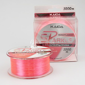 Леска Карповая KAIDA Sparkle, Розовая, SPA1-405 ⏩ Профессиональные консультации. ✈️ Оперативная доставка в любой регион. ✔️ Низкие цены. ➡️ Вы останетесь довольны! ✌️ Заказать:☎️ +375 29 662 27 73