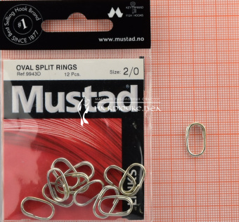 Заводное кольцо Mustad, Oval, 2/0 ⏩ Профессиональные консультации. ✈️ Оперативная доставка в любой регион. ✔️ Низкие цены. ➡️ Вы останетесь довольны! ✌️ Заказать:☎️ +375 29 662 27 73