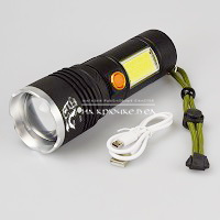 Фонарь ручной с аккумулятором и боковым фонарем (зарядка micro USB), BX-P13, 16 см ⏩ Профессиональные консультации. ✈️ Оперативная доставка в любой регион. ✔️ Низкие цены. ➡️ Вы останетесь довольны! ✌️ Заказать:☎️ +375 29 662 27 73