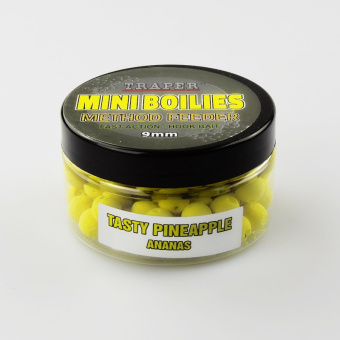 Бойлы Traper, Mini Boilies Method Feeder 9mm, 50г, Ананас ⏩ Профессиональные консультации. ✈️ Оперативная доставка в любой регион. ✔️ Низкие цены. ➡️ Вы останетесь довольны! ✌️ Заказать:☎️ +375 29 662 27 73