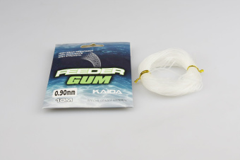 Feeder Gum KAIDA EL01, 0.90мм, 10м,  ⏩ Профессиональные консультации. ✈️ Оперативная доставка в любой регион. ✔️ Низкие цены. ➡️ Вы останетесь довольны! ✌️ Заказать:☎️ +375 29 662 27 73