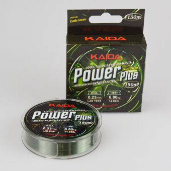 Леска Всесезонная KAIDA Power Plus, Темно-Зеленая, Power23 ⏩ Профессиональные консультации. ✈️ Оперативная доставка в любой регион. ✔️ Низкие цены. ➡️ Вы останетесь довольны! ✌️ Заказать:☎️ +375 29 662 27 73