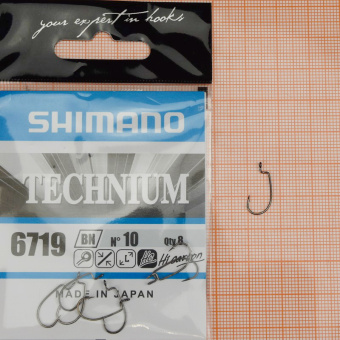 Крючки офсетные Shimano Technium, 6719, 10 ✔️ Низкие цены. ⏬ Оперативная доставка в любой регион.✈️ Вы останетесь довольны! ✌️ Заказать:☎️ +375 29 662 27 73
