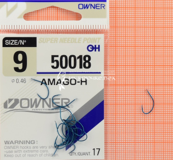 Крючки Owner 50018 (Amago-H), #9, Для фидера ⏩ Профессиональные консультации. ✈️ Оперативная доставка в любой регион. ✔️ Низкие цены. ➡️ Вы останетесь довольны! ✌️ Заказать:☎️ +375 29 662 27 73

