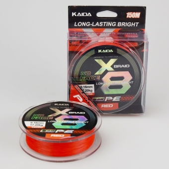 Шнур 8-и жильный KAIDA X8 Long-Lasting Bright PE, Red, PX843-16 ⏩ Профессиональные консультации. ✈️ Оперативная доставка в любой регион. ✔️ Низкие цены. ➡️ Вы останетесь довольны! ✌️ Заказать:☎️ +375 29 662 27 73
