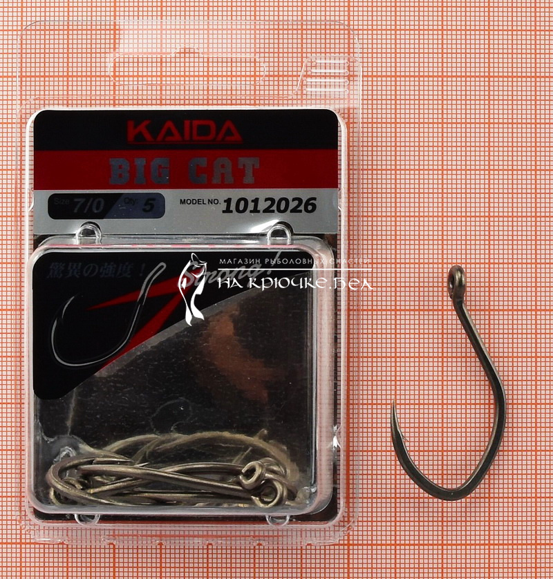 Крючки Kaida Big Cat  ➡️ лови с профессионалами магазина накрючке.бел.✈️ Оперативная доставка в любой регион.☎️ +375 29 662 27 73