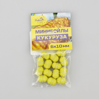 Минибойлы тонущие Dolphin, С резинкой, 6*10мм, Кукуруза ⏩ Профессиональные консультации. ✈️ Оперативная доставка в любой регион. ✔️ Низкие цены. ➡️ Вы останетесь довольны! ✌️ Заказать:☎️ +375 29 662 27 73
