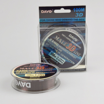 Леска  DAYO Male 3D-Line, Camo, 620310-18 ⏩ Профессиональные консультации. ✈️ Оперативная доставка в любой регион. ✔️ Низкие цены. ➡️ Вы останетесь довольны! ✌️ Заказать:☎️ +375 29 662 27 73