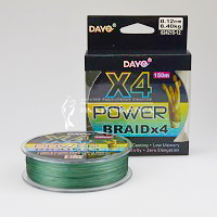Шнур 4-х жильный DAYO Power Braid X4, Зелёный, 624215-12 ⏩ Профессиональные консультации. ✈️ Оперативная доставка в любой регион. ✔️ Низкие цены. ➡️ Вы останетесь довольны! ✌️ Заказать:☎️ +375 29 662 27 73