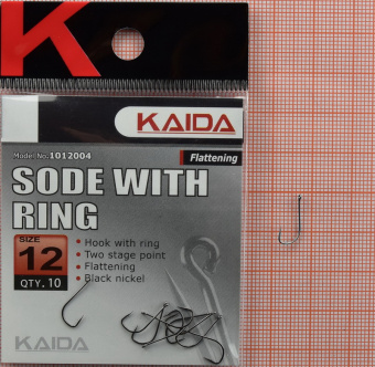 Крючки Kaida BA01 (Sode)  ⏩ Профессиональные консультации. ✈️ Оперативная доставка в любой регион. ☎️ +375 29 662 27 73
