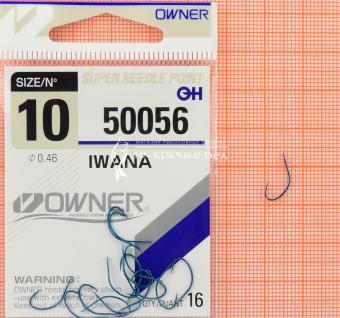 Крючки Owner 50056 (Iwana), #10, Для фидера ⏩ Профессиональные консультации. ✈️ Оперативная доставка в любой регион. ✔️ Низкие цены. ➡️ Вы останетесь довольны! ✌️ Заказать:☎️ +375 29 662 27 73
