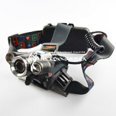 Фонарь налобный светодиодный с аккумулятором, С тремя линзами, Черный ⏩ Профессиональные консультации. ✈️ Оперативная доставка в любой регион. ✔️ Низкие цены. ➡️ Вы останетесь довольны! ✌️ Заказать:☎️ +375 29 662 27 73