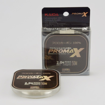 Флюорокарбон KAIDA Promax, 50м, 2.0PE, 8LB ⏩ Профессиональные консультации. ✈️ Оперативная доставка в любой регион. ✔️ Низкие цены. ➡️ Вы останетесь довольны! ✌️ Заказать:☎️ +375 29 662 27 73