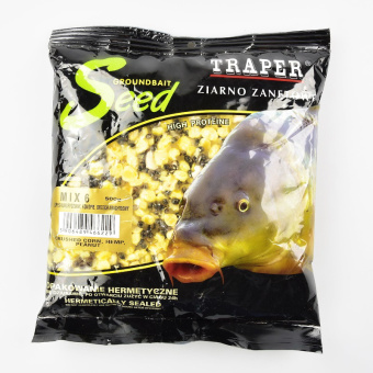 Добавка в прикормку Traper, Seed MIX, 6, (измельченная кукуруза+конопля+арахис) ⏩ Профессиональные консультации. ✈️ Оперативная доставка в любой регион. ✔️ Низкие цены. ➡️ Вы останетесь довольны! ✌️ Заказать:☎️ +375 29 662 27 73