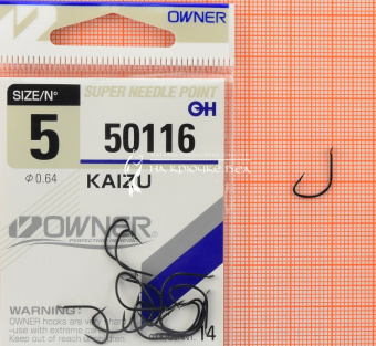 Крючки Owner 50116 (Kaizu), #5,  ⏩ Профессиональные консультации. ✈️ Оперативная доставка в любой регион. ✔️ Низкие цены. ➡️ Вы останетесь довольны! ✌️ Заказать:☎️ +375 29 662 27 73
