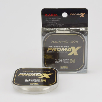 Флюорокарбон KAIDA Promax, 50м, 1.5PE, 6LB ⏩ Профессиональные консультации. ✈️ Оперативная доставка в любой регион. ✔️ Низкие цены. ➡️ Вы останетесь довольны! ✌️ Заказать:☎️ +375 29 662 27 73