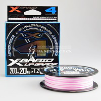 Шнур 4-х жильный X-BRAID Upgrade X4, Серо-розовый, GSXUP4200-12 ⏩ Профессиональные консультации. ✈️ Оперативная доставка в любой регион. ✔️ Низкие цены. ➡️ Вы останетесь довольны! ✌️ Заказать:☎️ +375 29 662 27 73