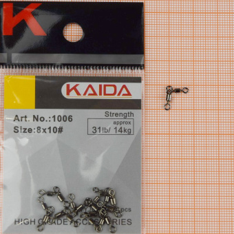 Вертлюжок Kaida ➡️ лови с профессионалами магазина накрючке.бел.✈️Оперативная доставка в любой регион.☎️ +375 29 662 27 73