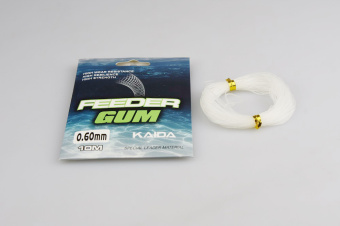 Feeder Gum KAIDA EL01, 0.60мм, 10м,  ⏩ Профессиональные консультации. ✈️ Оперативная доставка в любой регион. ✔️ Низкие цены. ➡️ Вы останетесь довольны! ✌️ Заказать:☎️ +375 29 662 27 73