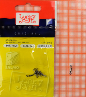 Вертлюжок Lucky John ➡️ лови с профессионалами магазина накрючке.бел.✈️Оперативная доставка в любой регион.☎️ +375 29 662 27 73