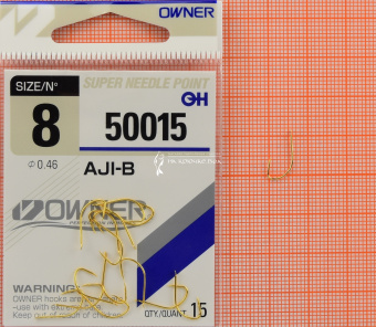 Крючки Owner 50015 (Aji-B), #8, Для фидера ⏩ Профессиональные консультации. ✈️ Оперативная доставка в любой регион. ✔️ Низкие цены. ➡️ Вы останетесь довольны! ✌️ Заказать:☎️ +375 29 662 27 73

