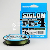 Плетенка Sunline Siglon PE X4 1.0 PE 150 м Dark Green. ⏩ Профессиональные консультации. ✈️ Оперативная доставка в любой регион.