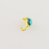Мормышка Банан с ухом Д-2.0 Золото с синим ⏩ Профессиональные консультации. ✈️ Оперативная доставка в любой регион. ☎️ +375 29 662 27 73