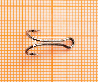 Крючок двойник JinTai, Carbon Hooks, 7 ⏩ Профессиональные консультации. ✈️ Оперативная доставка в любой регион. ✔️ Низкие цены. ➡️ Вы останетесь довольны! ✌️ Заказать:☎️ +375 29 662 27 73