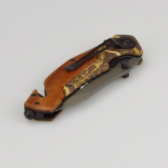 Нож складной полуавтоматический, Boker, 20 см, 20см, B138 (Дерево-Камо) ⏩ Профессиональные консультации. ✈️ Оперативная доставка в любой регион. ✔️ Низкие цены. ➡️ Вы останетесь довольны! ✌️ Заказать:☎️ +375 29 662 27 73