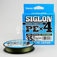Плетенка Sunline Siglon PE X4 2.0 PE 150 м Dark Green. ⏩ Профессиональные консультации. ✈️ Оперативная доставка в любой регион.