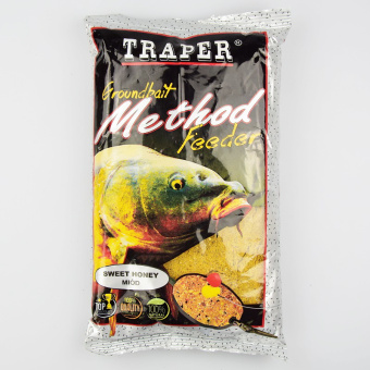 Прикормка Traper, Method Feeder, 0.75кг, Мед ⏩ Профессиональные консультации. ✈️ Оперативная доставка в любой регион. ✔️ Низкие цены. ➡️ Вы останетесь довольны! ✌️ Заказать:☎️ +375 29 662 27 73