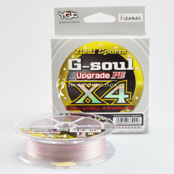 Шнур 4-х жильный YGK G-soul X4 Upgrade PE, Серо-розовый, GSUPX4150-15 ⏩ Профессиональные консультации. ✈️ Оперативная доставка в любой регион. ✔️ Низкие цены. ➡️ Вы останетесь довольны! ✌️ Заказать:☎️ +375 29 662 27 73