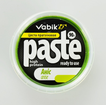 Тесто протеиновое Vabik, Paste, 90г, Анис ⏩ Профессиональные консультации. ✈️ Оперативная доставка в любой регион. ✔️ Низкие цены. ➡️ Вы останетесь довольны! ✌️ Заказать:☎️ +375 29 662 27 73