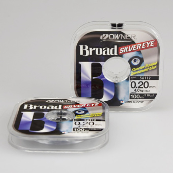 Леска Всесезонная OWNER Broad Silver Eye, Светло серый, 56112-020 ⏩ Профессиональные консультации. ✈️ Оперативная доставка в любой регион. ✔️ Низкие цены. ➡️ Вы останетесь довольны! ✌️ Заказать:☎️ +375 29 662 27 73