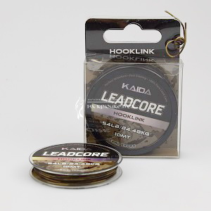 Поводковый материал Kaida, Leadcore, 10 м, Camo Brown  ➡️ лови с профессионалами магазина накрючке.бел. ✔️ Низкие цены. ⏬ Оперативная доставка в любой регион.✈️ Вы останетесь довольны! ✌️ Заказать:☎️ +375 29 662 27 73