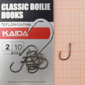 Крючки Kaida BC03 (Classic Boilie Hooks)  ⏩ Профессиональные консультации. ✈️ Оперативная доставка в любой регион. ☎️ +375 29 662 27 73
