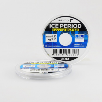 Леска SALMO Ice Period Fluoro Coated 0.20 мм, 30 м. ⏩ Профессиональные консультации. ✈️ Оперативная доставка в любой регион. ☎️ +375 29 662 27 73