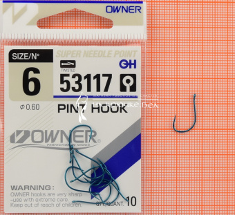 Крючки Owner 53117 (Pint Hook), #6, Для фидера ⏩ Профессиональные консультации. ✈️ Оперативная доставка в любой регион. ✔️ Низкие цены. ➡️ Вы останетесь довольны! ✌️ Заказать:☎️ +375 29 662 27 73

