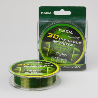 Леска 3D KAIDA Monster FL01, , FL01-20 ⏩ Профессиональные консультации. ✈️ Оперативная доставка в любой регион. ✔️ Низкие цены. ➡️ Вы останетесь довольны! ✌️ Заказать:☎️ +375 29 662 27 73